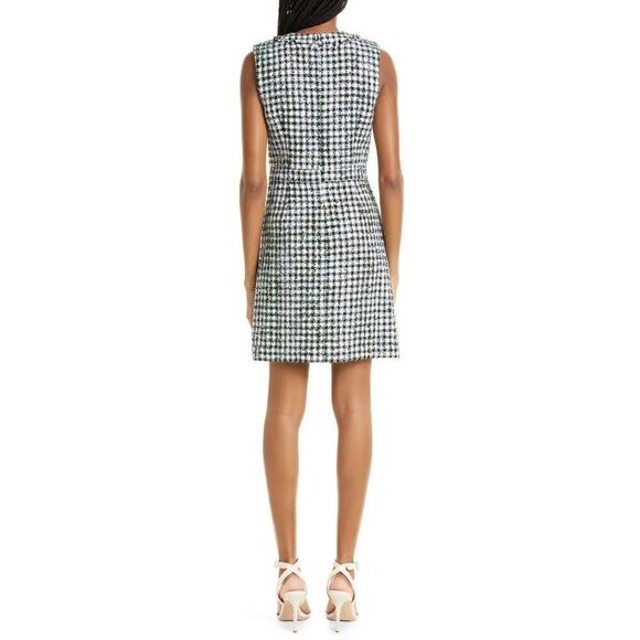 Veronica Beard Julie Sleeveless Tweed Dress 8 - Picture 2 of 11